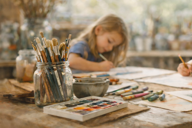 Homeschool Art Classes for Primary Children Perth Hills | The Barn